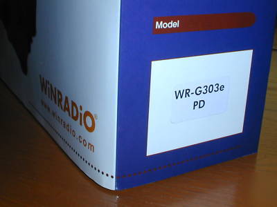 Winradio wr-G303E/pd with professional demod option