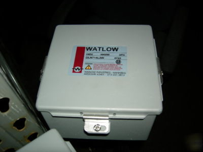 Watlow OLN714L3W over the side heater w/control box