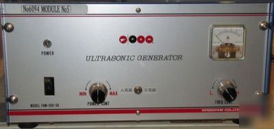 Speedfam ultrasonic generator w/ 22 transducers 80 khz