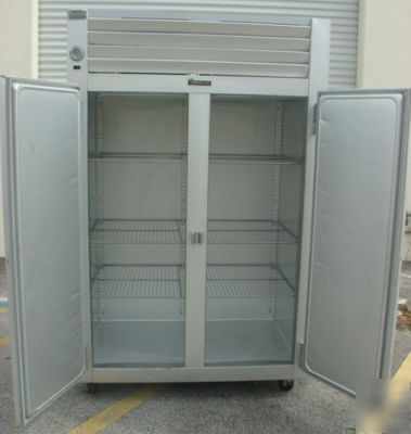 Traulsen two section reach-in refrigerator