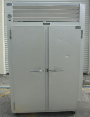 Traulsen two section reach-in refrigerator