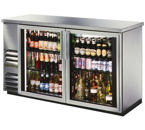 True tbb-24-60G-s stainless bar cooler refrigerator 61