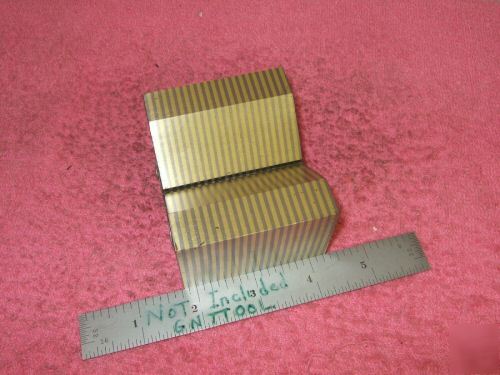 Magnetic v-block brass w/steel laminated ralmike anton
