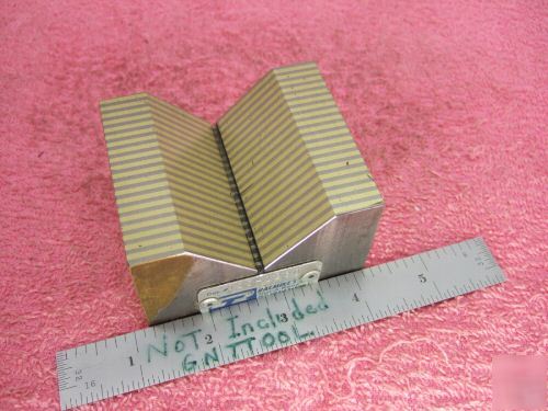 Magnetic v-block brass w/steel laminated ralmike anton