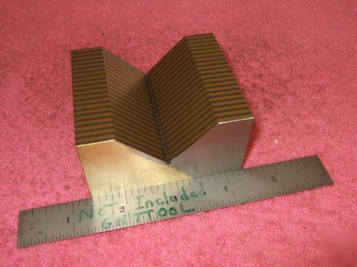 Magnetic v-block brass w/steel laminated ralmike anton