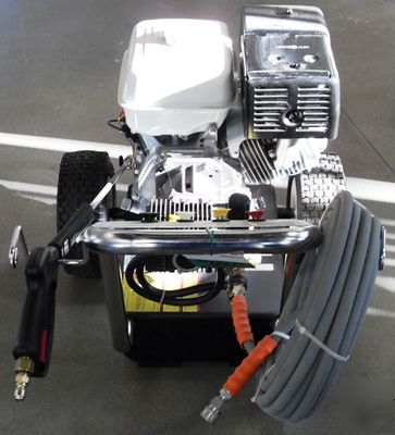 New be x-stream pressure washer 4000 psi 4 gpm honda 