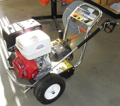 New be x-stream pressure washer 4000 psi 4 gpm honda 
