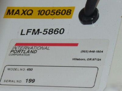 Pharmaceutical portland international class 100 station