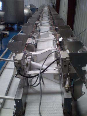 54 foot sorting conveyor boning conveyor stainless stee