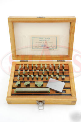 36 rectangular gage blocks set grade 3 (a & b) block