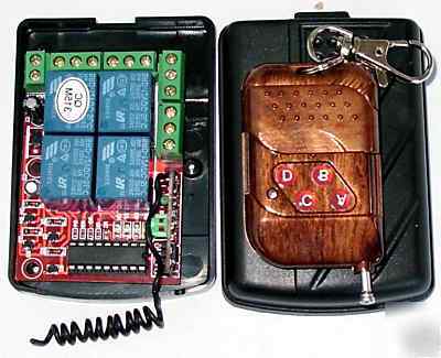 4 ch rf wireless remote control module relay pcb(T70A)