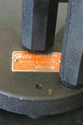 Brown and sharpe 10 inch hite-cator