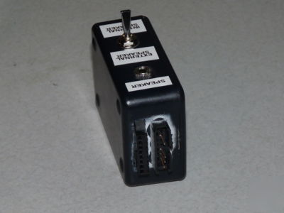 Ef johnson 5300 mro headphone interface (quick install)