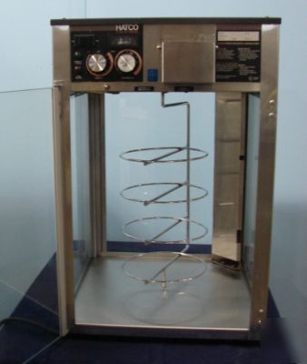Hatco fdw-2 flav-r-fresh heated display case