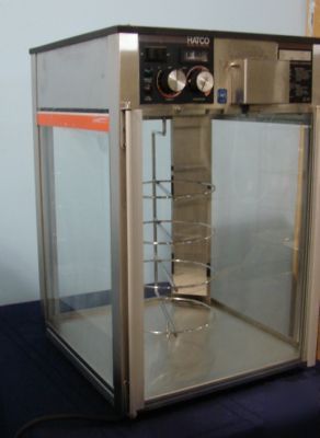 Hatco fdw-2 flav-r-fresh heated display case