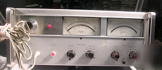 Hp vector volt meter model 8405A tested good