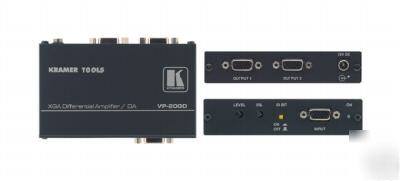 Kramer vp-200D 1:2 computer graphics video amplifier