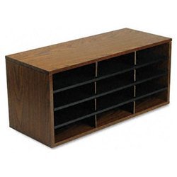 New 12 section compartment sorter, melamine laminate...