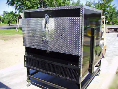 New bbq rotisserie smoker grill insulated