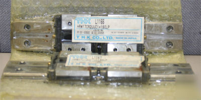 New thk HRW17CR2UUC1+190LP linear guide and rails qty 2 