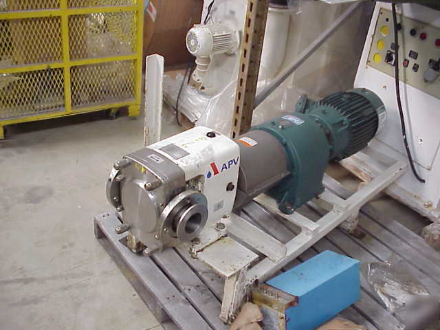 Apv M3 heavy viscosity pump rotary lobe pump 3