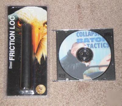 Collapsible baton / instructional dvd