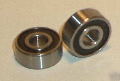 New (100) R3-2RS sealed ball bearings, 3/16 x 1/2