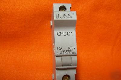 Buss CHCC1 fuse holder / 30 amp / 600 v / very nice