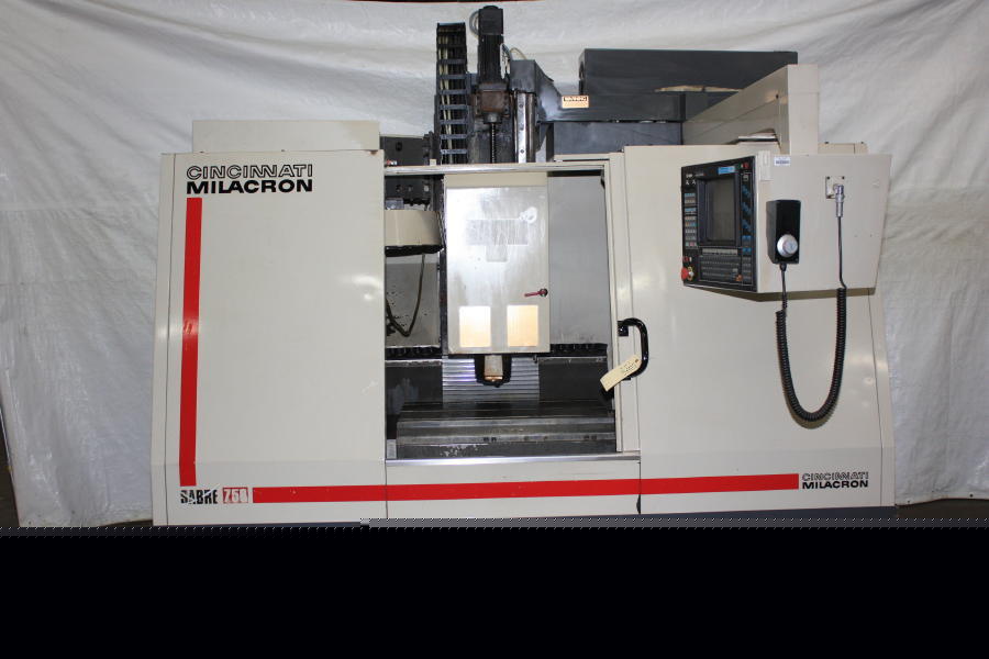 Cincinnati sabre 750 cnc vertical machining center