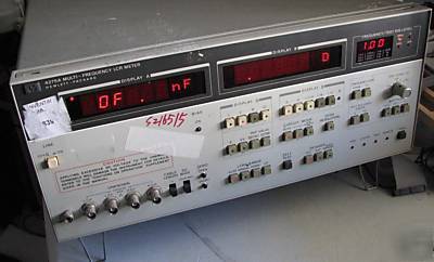 Hp agilent 4275A multi-frequency lcr meter w/ 16047A