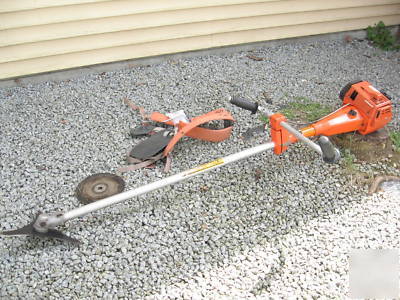 Husqvarna 244 rx brushcutter clearing saw trimmer 