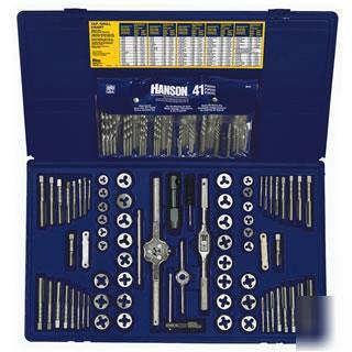 Irwin 26377 117PC tap & hex die set & drill bit set