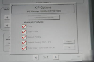 Kip 3000 *color scan *copy *print 