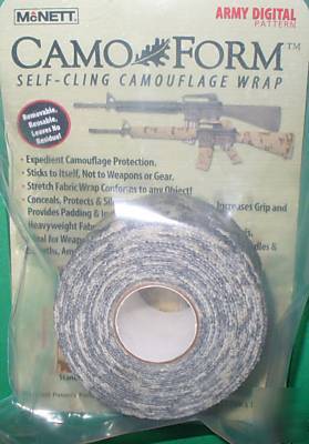 New mcnett camo form camoflage wrap - lot of 100