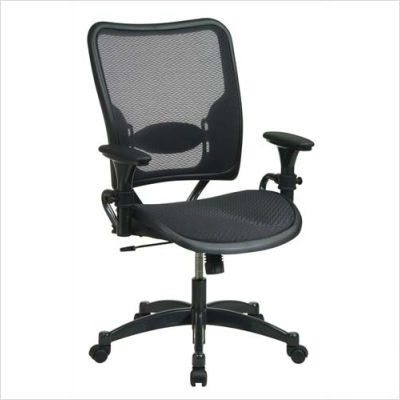Space deluxe air grid back air grid managers chair