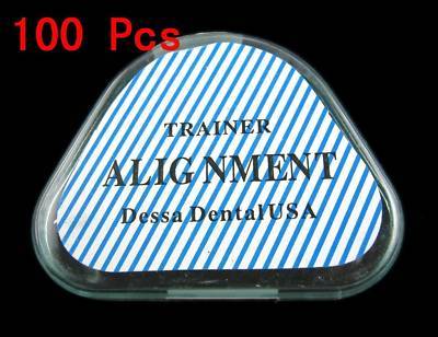 100 dental tooth orthodontic appliance traier alignment