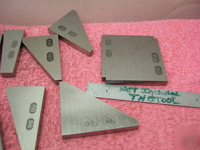 Angle blocks flat 17 toolmaker machinist precise grind 