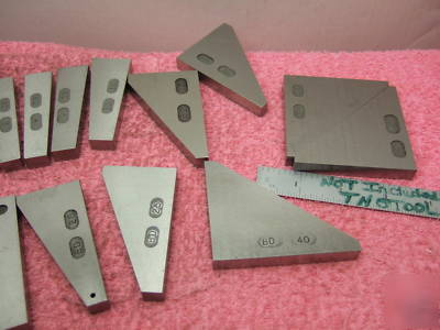 Angle blocks flat 17 toolmaker machinist precise grind 