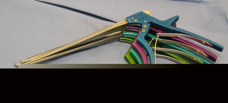 Kerrison rongeur set, chroma-line handles
