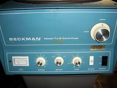 Beckman tj-6 centrifuge w/ ta-10 rotor vgc~nice price