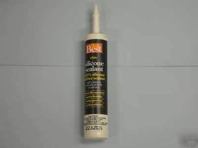 10.1 oz do it best white silicone sealant 009326770093