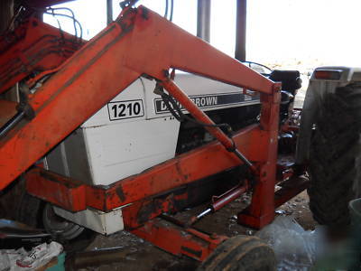 Case david brown 1210 w/loader and bucket