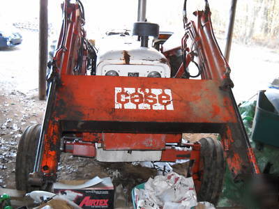 Case david brown 1210 w/loader and bucket