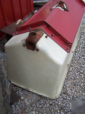 Fertilizer box ih international 800 6 row planter