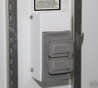 Revco REC7504A18 refrigerator tested 3 door