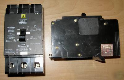 Square d egb 30A 30 a 3 pole 277 480 breaker EGB34030