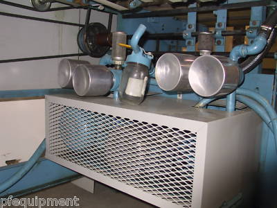 Baumfolder with pile feeder and right angle folder