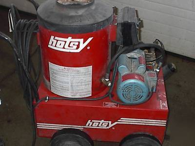 Hotsy 550C hot high pressure washer very nice no rsv