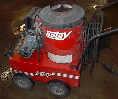 Hotsy 550C hot high pressure washer very nice no rsv