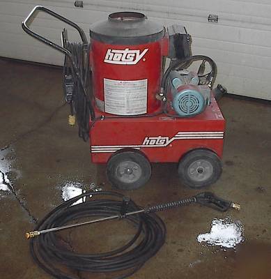 Hotsy 550C hot high pressure washer very nice no rsv